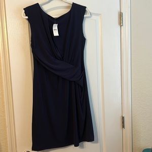 NWT navy blue size 10 Loft dress